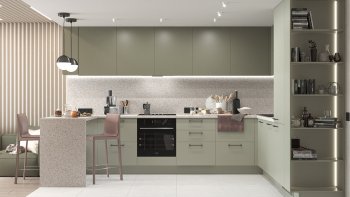 Тренды и новые цвета в дизайне современных кухонь в 2023 году в Дивногорске - divnogorsk.mebel54.com | фото
