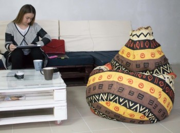 Кресло-груша Большое-Африка в Дивногорске - divnogorsk.mebel54.com | фото