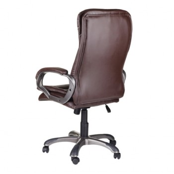Кресло офисное BRABIX Omega EX-589 (коричневое) в Дивногорске - divnogorsk.mebel54.com | фото