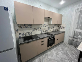 Модульная кухня Норд 2,5 м (Софт какао/Белый) в Дивногорске - divnogorsk.mebel54.com | фото
