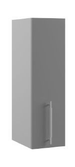 Монца ВП 200 шкаф верхний высокий (Белый софт/корпус Серый) в Дивногорске - divnogorsk.mebel54.com | фото