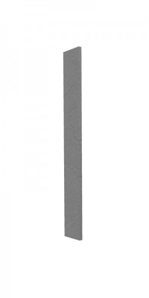 Панель торцевая (для шкафа верхнего торцевого высокого) ВПТ 400 Лофт (Штукатурка серая) в Дивногорске - divnogorsk.mebel54.com | фото