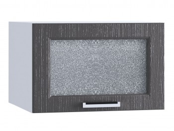 Шкаф верхний горизонтальный со стеклом 510, ШВГС 510 (Клен серый/корпус белый) в Дивногорске - divnogorsk.mebel54.com | фото